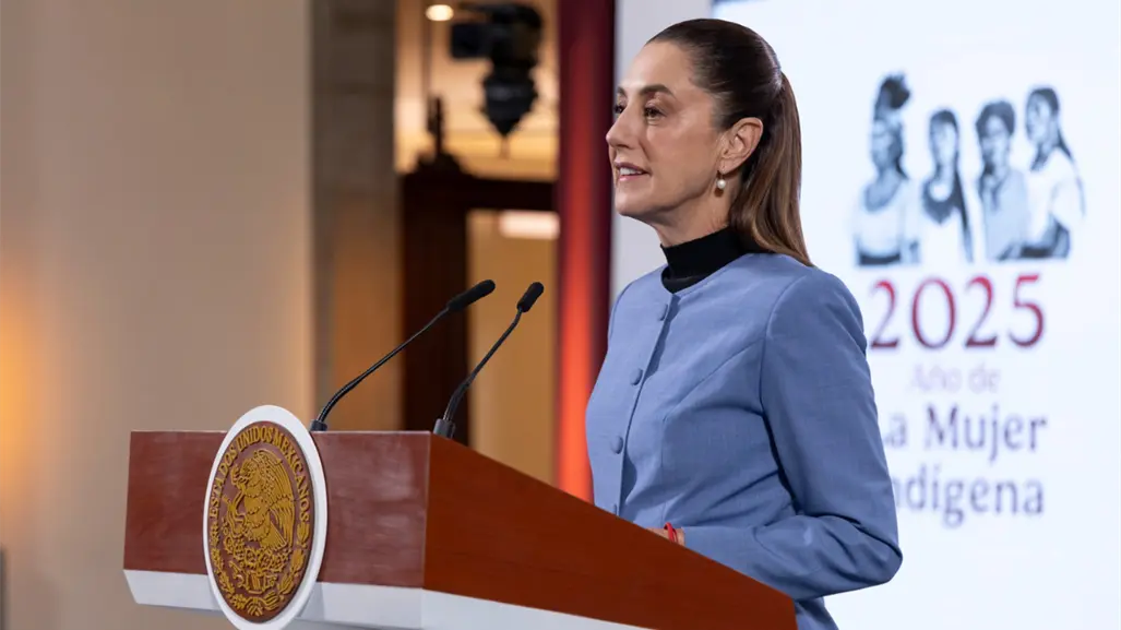 Claudia Sheinbaum celebra expectativa de crecimiento prevista por Fondo Monetario Internacional