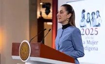Claudia Sheinbaum celebra expectativa de crecimiento prevista por Fondo Monetario Internacional