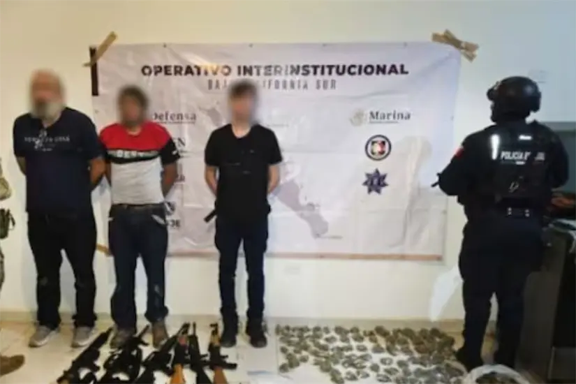 Foto: Secretaría de Seguridad Pública de Baja California Sur