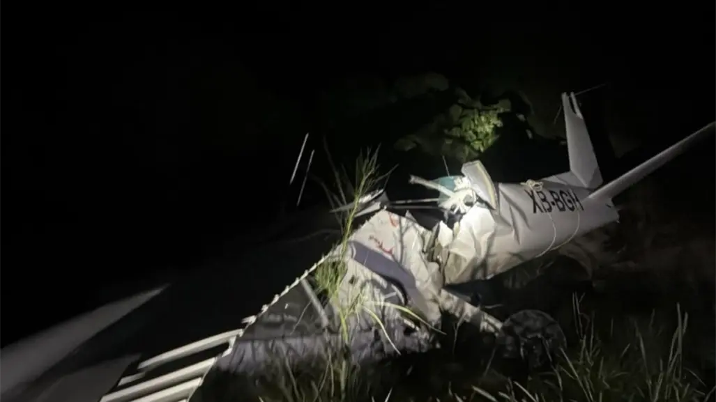 Agencia Federal de Aviación investiga el accidente aéreo donde murió Débora Estrella