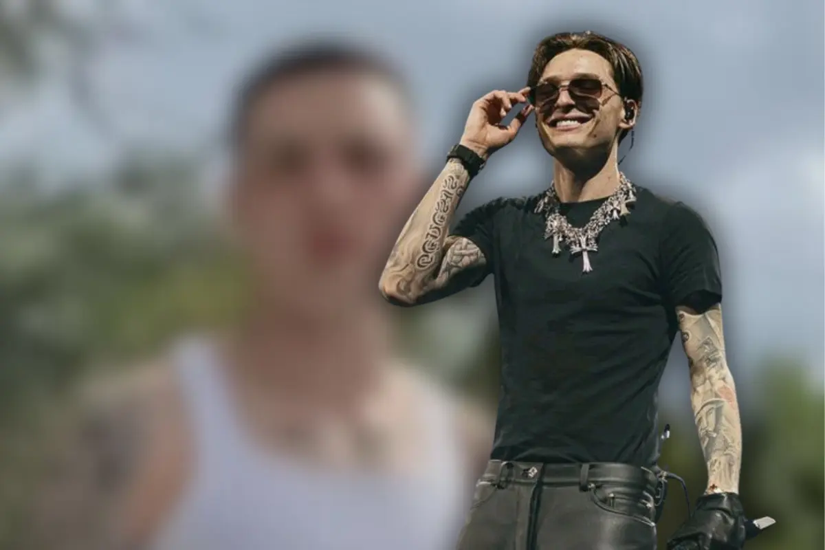 Reaparición de Peso Pluma (Foto: IG @pesopluma / TikTok @therealpesopluma / Canva)