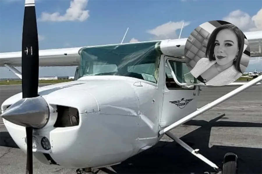 Agencia Federal de Aviación investiga el accidente aéreo donde murió Débora Estrella