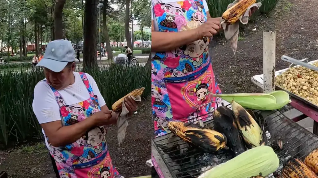 Hasta 80 pesos por un elote en la Alameda CDMX; usuarios acusan precio de turista por gentrificación