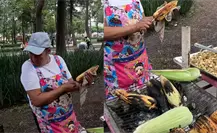 Hasta 80 pesos por un elote en la Alameda CDMX; usuarios acusan precio de turista por gentrificación