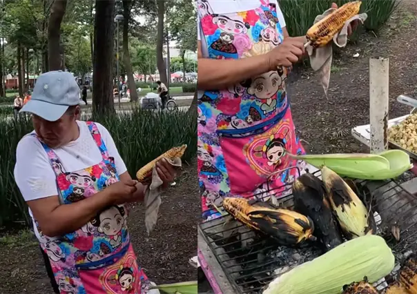 Hasta 80 pesos por un elote en la Alameda CDMX; usuarios acusan precio de turista por gentrificación