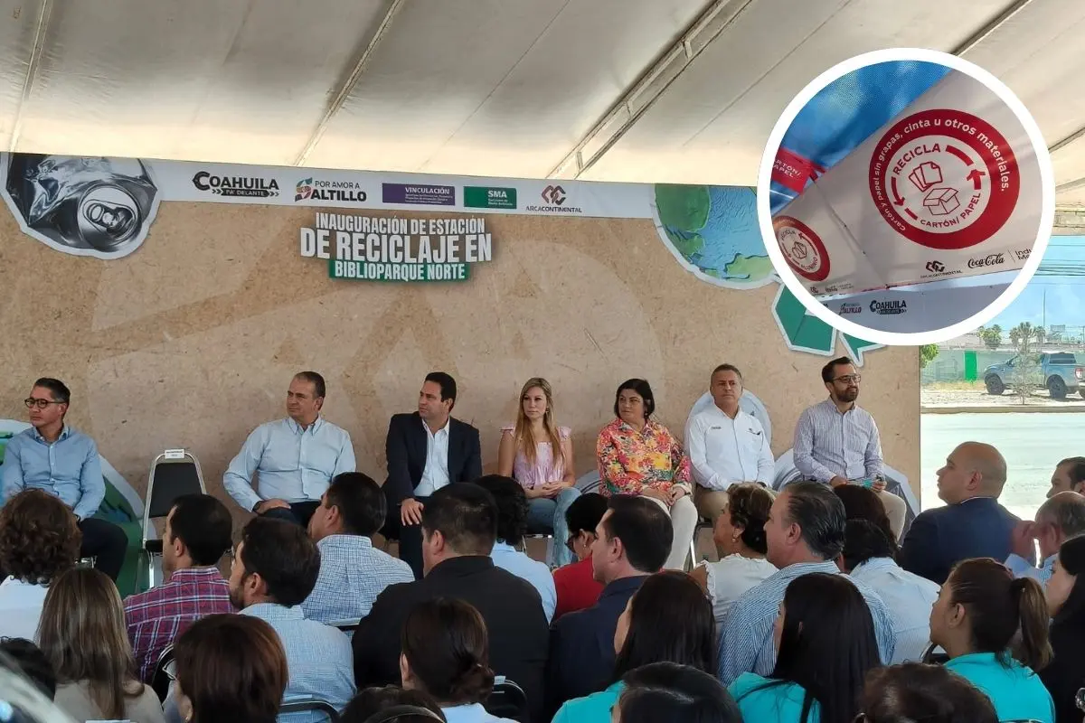 Arranca estación reciclaje en Saltillo / Fotos: Marco Juárez | Canva