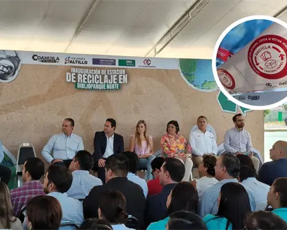 Llega Estación De Reciclaje de Arca Continental al Biblioparque Norte en Saltillo