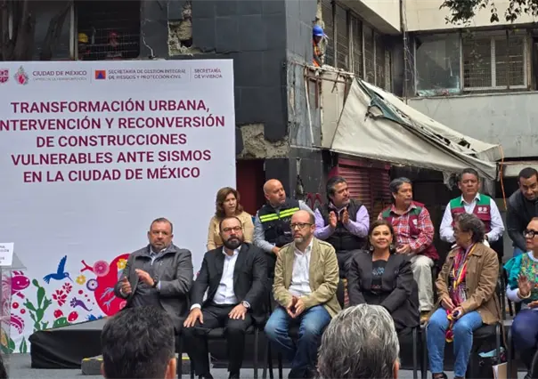 Gobierno de la CDMX inicia demoliciones de edificios en Tlaxcoaque para prevenir riesgos sísmicos