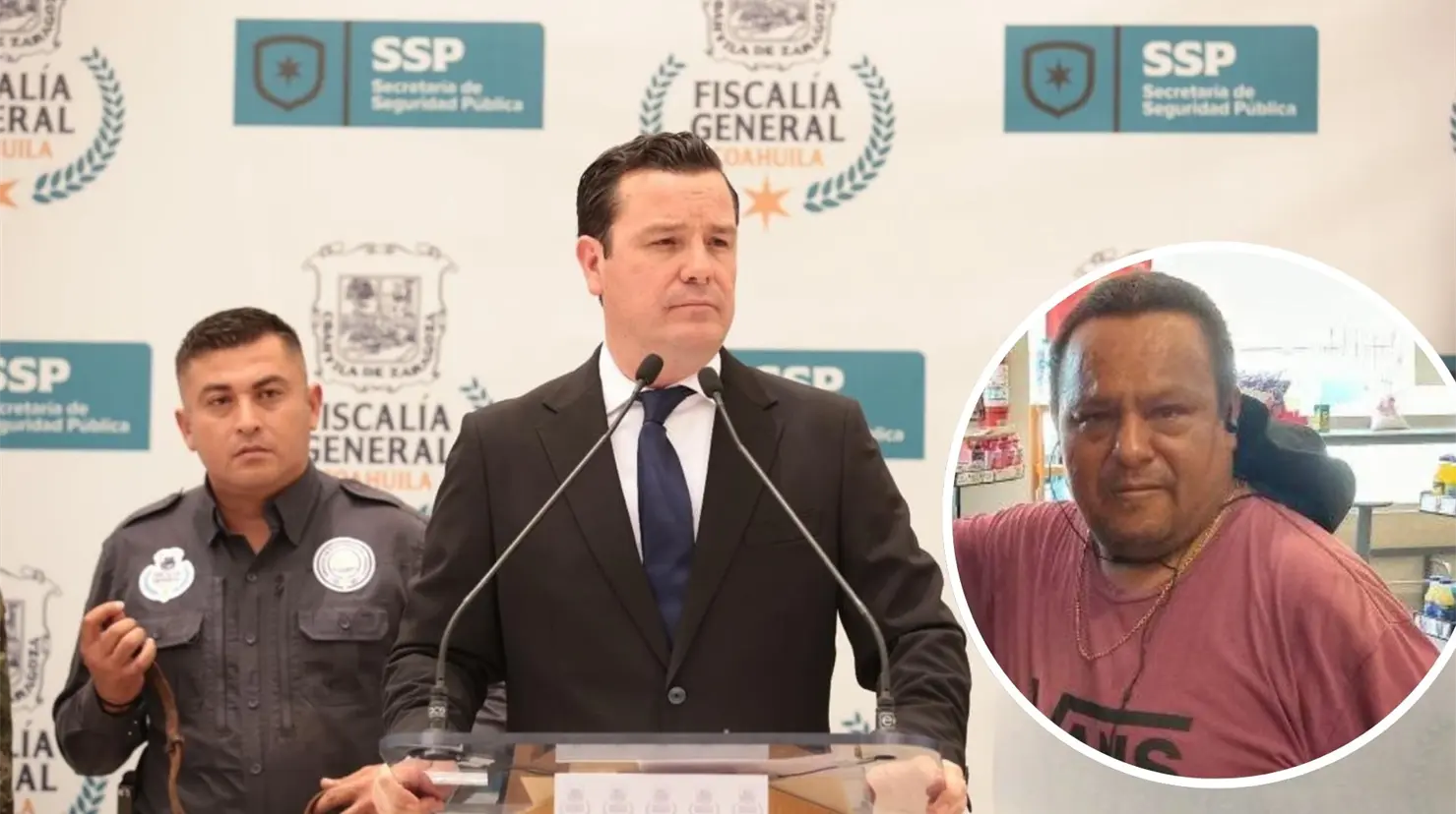 El fiscal Federico Fernández brindó detalles sobre la investigación de la muerte de Carlos Gurrola. (Fotografía: FGE)