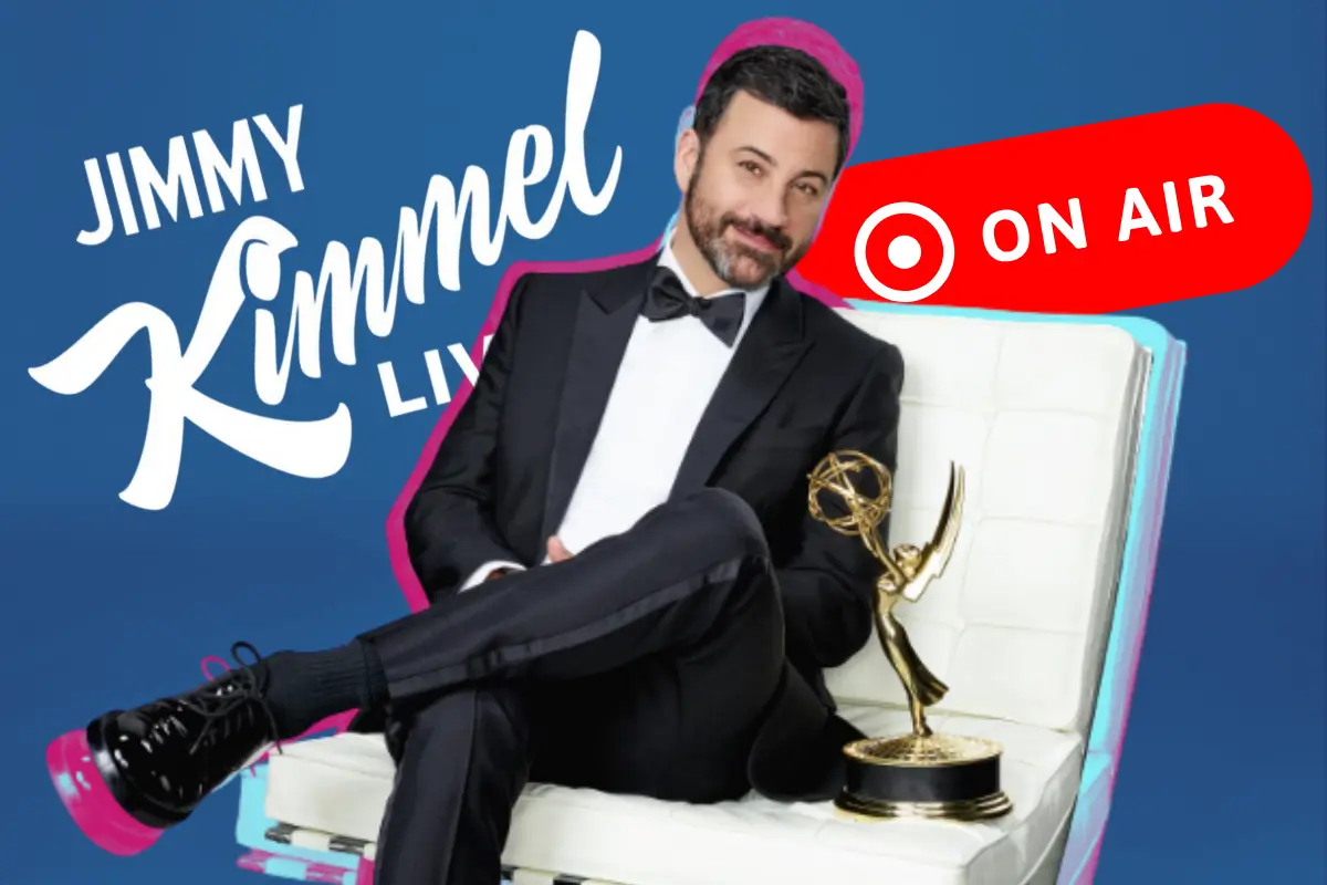 Jimmy Kimmel fue sacado del aire el pasado miércoles 17 de septiembre. FOTO: CANVA/IG: @jimmykimmel/ABC