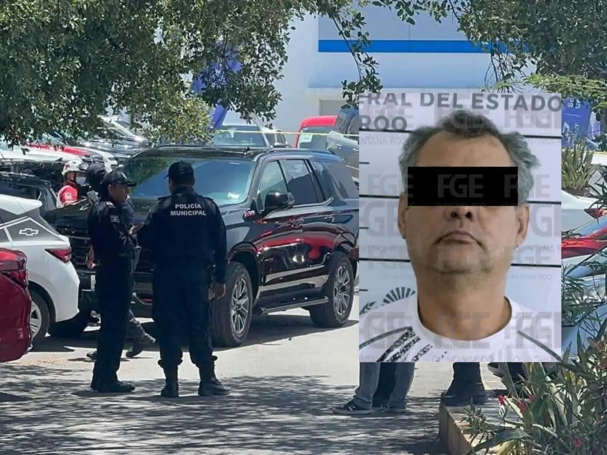 La FGE de Quintana Roo informó sobre la detención del autor intelectual del ataque contra Mario Machuca, líder de la CROC en Cancún y que le hizo perder la vida el pasado 4 de agosto.- Fuente FGE