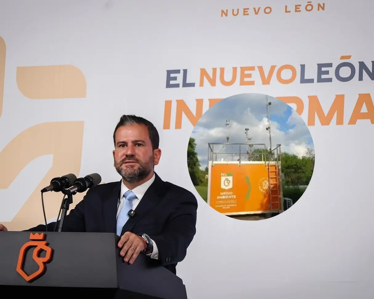 Gracias a esta inversión, los habitantes de Nuevo León tendrán acceso a información en tiempo real y con alta precisión sobre la calidad del aire. Foto: Canva/Raúl Lozano.
