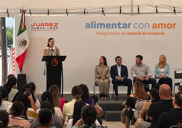 Samuel García y Mariana Rodríguez hacen oficial la instalación del primer lactario en Juárez