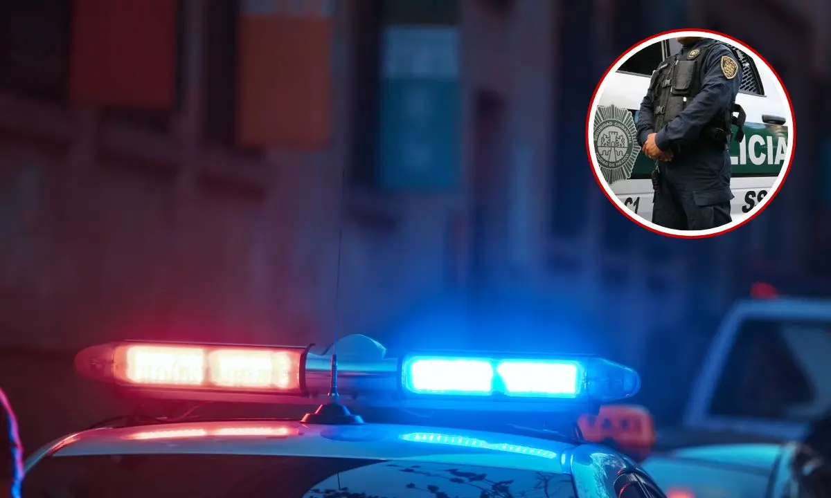 Patrulla, policía de la SSC.  Foto: SSC-CDMX | Canva