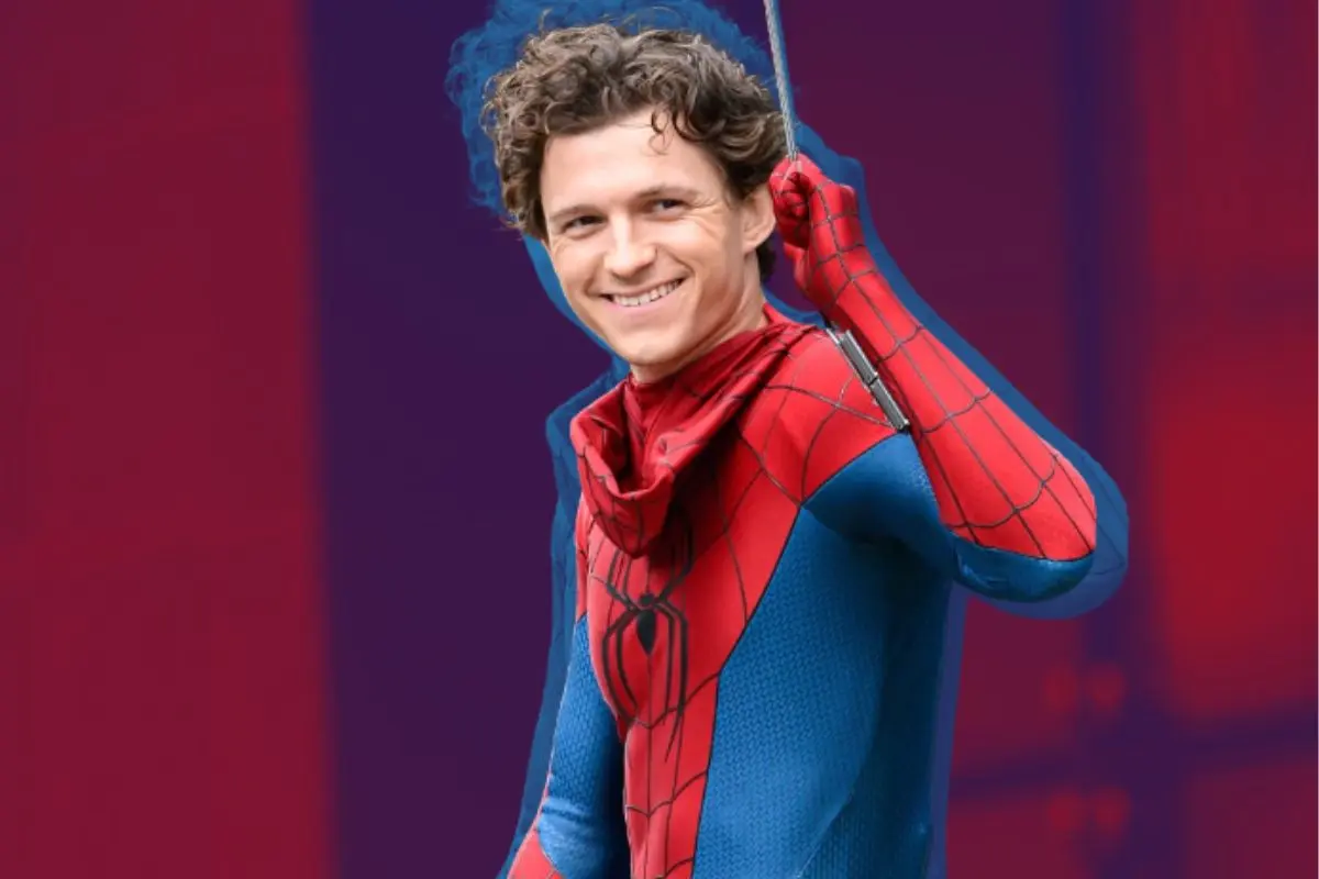 Tom Holland sufrió un accidente tras realizar una acrobacia en el set de Spider-Man: Un Nuevo Día. FOTO: CANVA/X: @MCUFilmNews