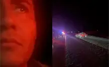 VIDEO | Reportero en Puebla cubre incidente carretero y su familia era la víctima