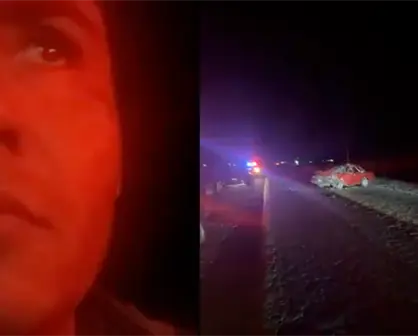 VIDEO | Reportero en Puebla cubre incidente carretero y su familia era la víctima