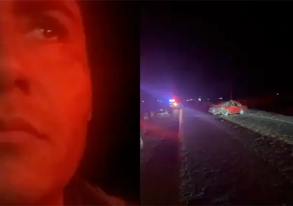 VIDEO | Reportero en Puebla cubre incidente carretero y su familia era la víctima