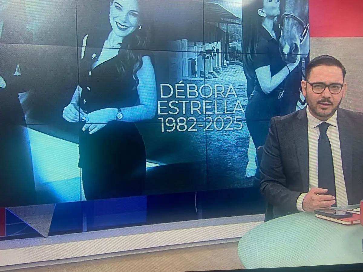 José Luis García da sus primeras declaraciones sobre el fallecimiento de Débora Estrella Foto: Captura de Pantalla