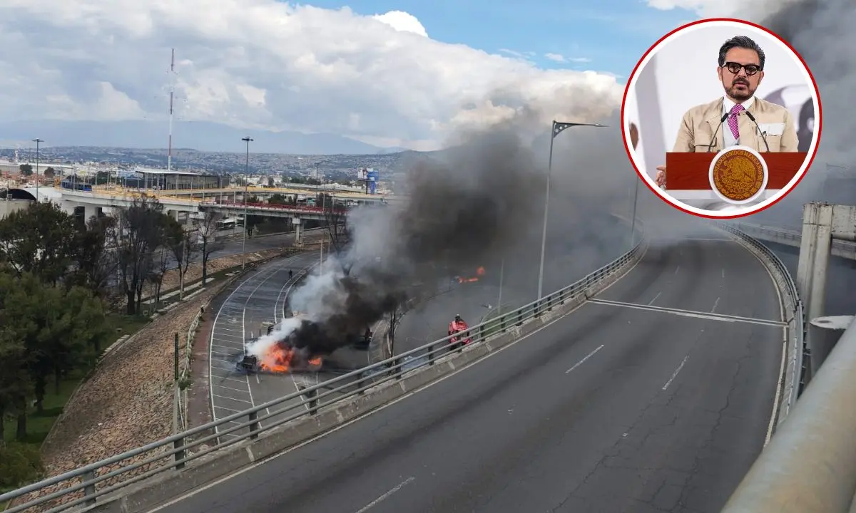 Explosión puente de la Concordia, Zoé Robledo, director general del IMSS. Foto: Gobierno de la República | Luis Antonio Alfaro | Canva
