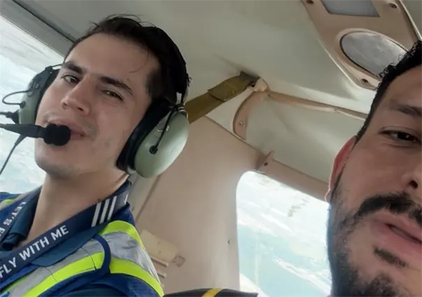 Bryan Ballesteros, piloto fallecido junto a Débora Estrella, es recordado por alumno de vuelo