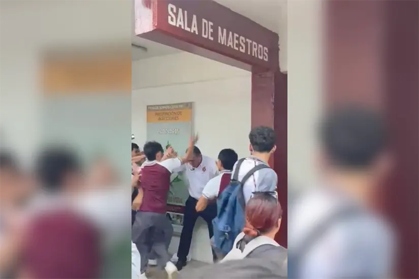 Este caso se suma al ocurrido en el Cetis 78 de Altamira, donde alumnos golpearon a su director. Foto: Axel Hassel