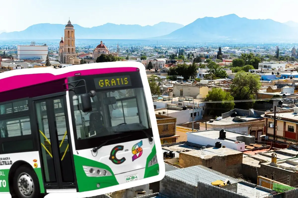 Probaran rutas de Aquí Vamos Gratis en Saltillo, esta semana / Foto: Gobierno de Saltillo | Archivo POSTA MX | Canva
