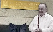 Congreso de Nuevo León rinde minuto de silencio en memoria de Mauricio Fernández