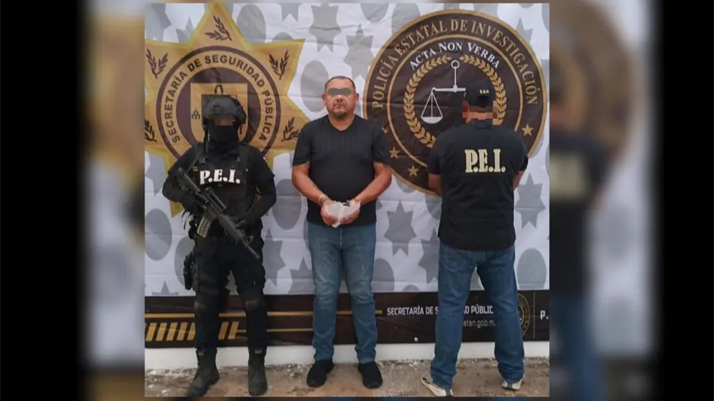 Detienen a tabasqueño en Mérida por graves delitos contra una mujer