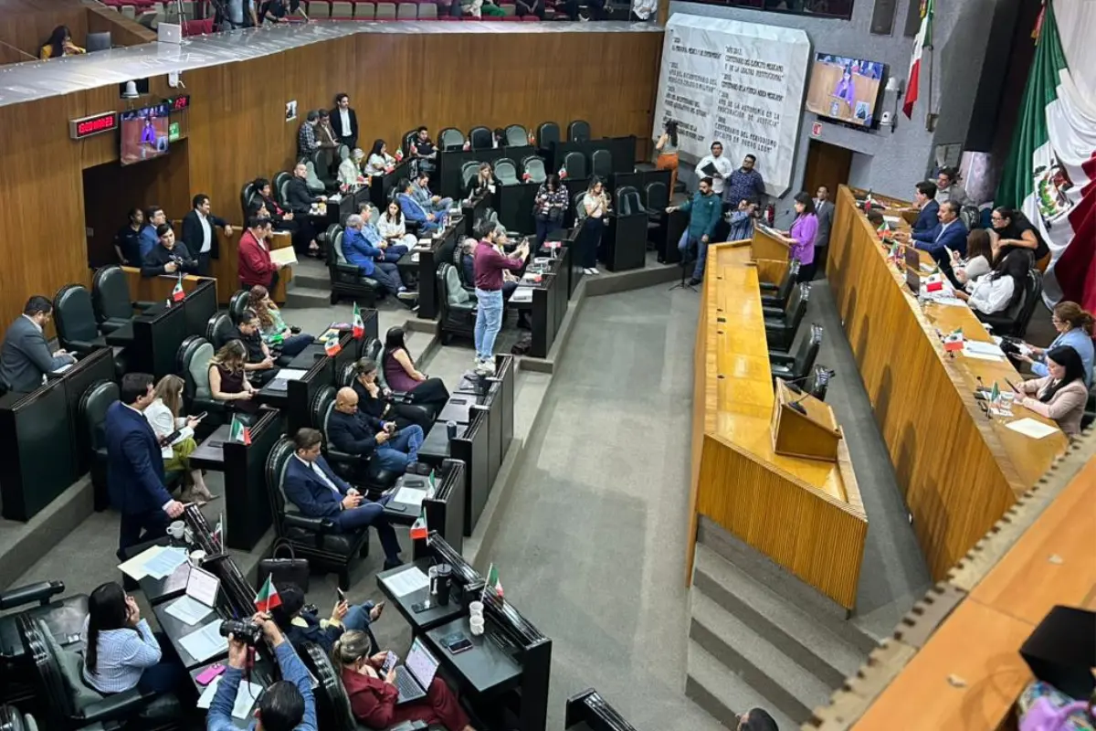 Durante la mañana de este martes, en sesión de la Comisión de Legislación y Puntos Constitucionales se discutió sobre la iniciativa de reforma en materia de paridad/Foto: Diego Ovalle