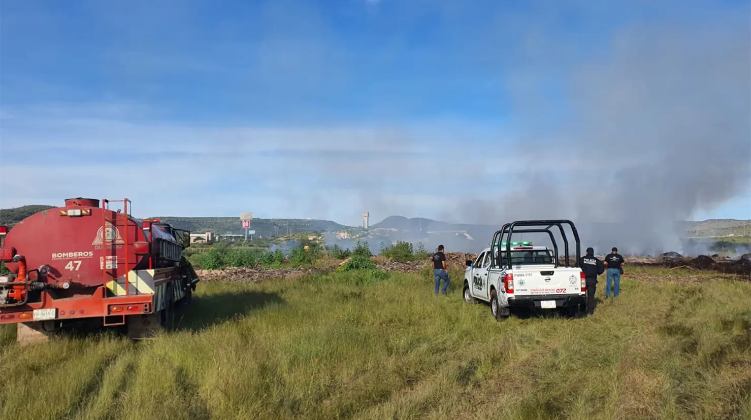 La Dirección Municipal de Medio Ambiente busca a los responsables del incendio en Garabitos. Foto: Cortesía.