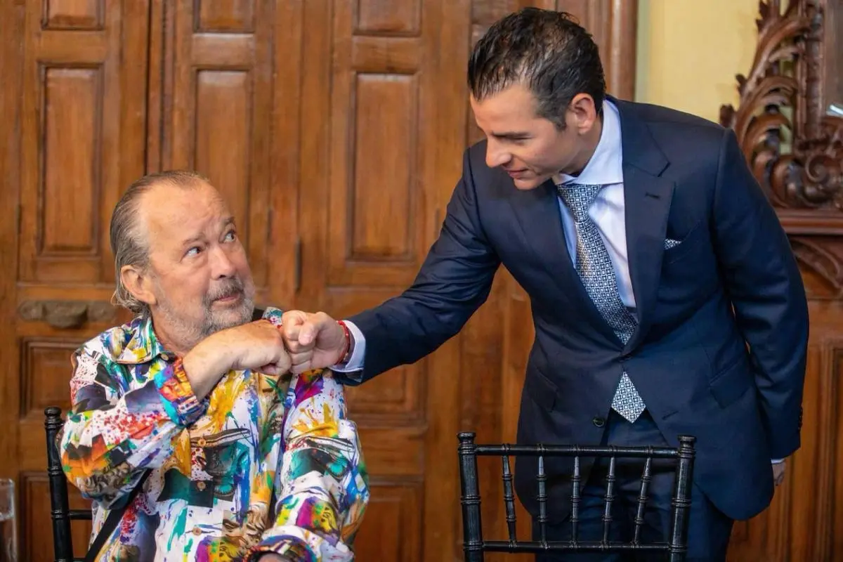 El Secretario General de Gobierno, Miguel Flores destacó el gran labor, así como el enorme legado que dejó el edil sampetrino. Foto: Miguel Flores
