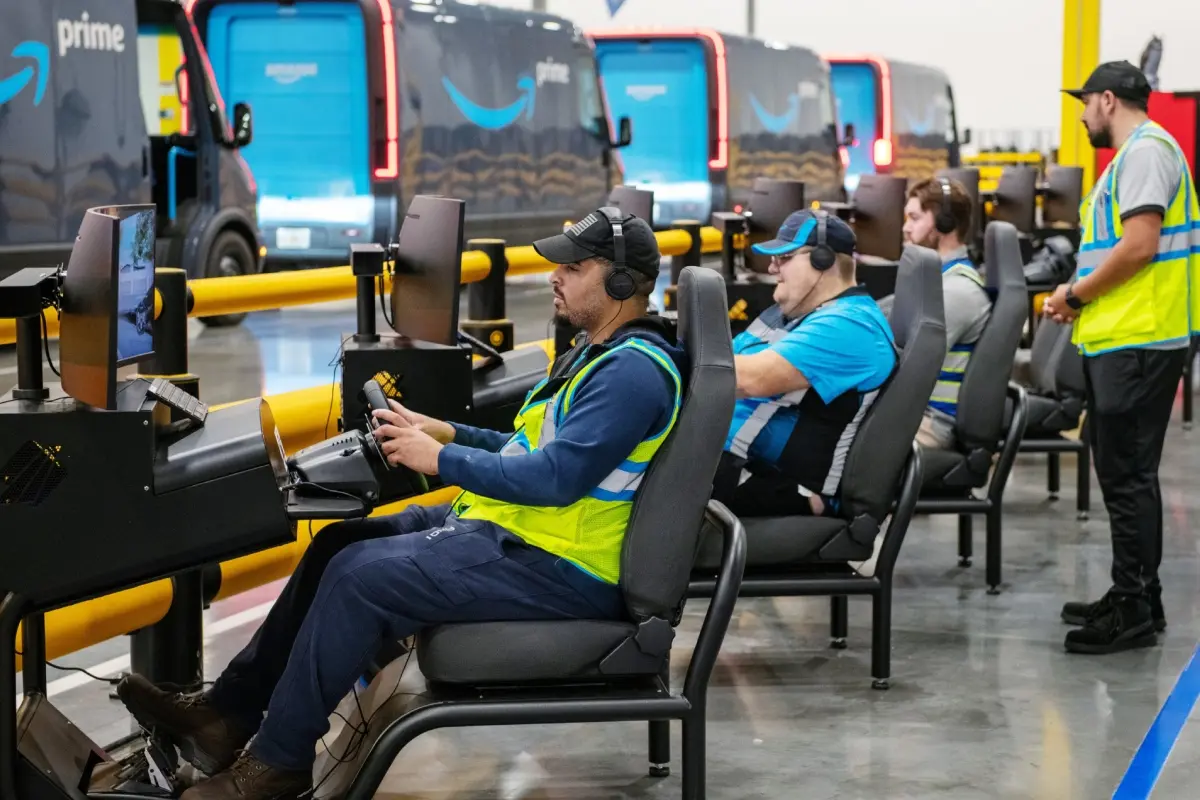 Trabajadores de Amazon Foto: Amazon