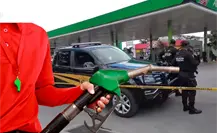 Fuerte operativo por el posible cierre de una gasolinera en Mérida