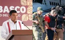 Hernán Bermúdez: Javier May, gobernador de Tabasco, asegura que no habrá impunidad en el caso