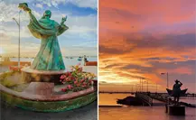 La historia desconocida de las esculturas más famosas del malecón de La Paz