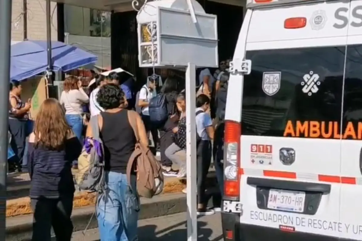 Hombre muere arrollado por un tren en la estación Copilco del Metro CDMX. Foto: Luis Antonio Alfaro