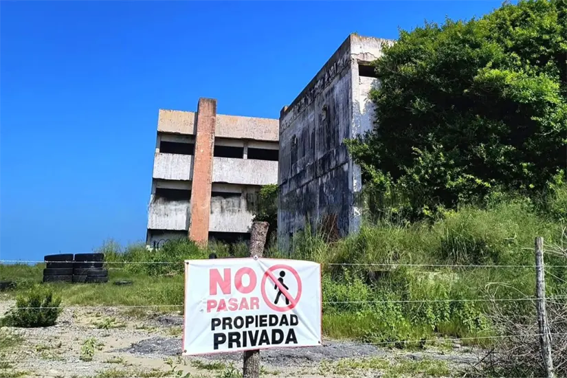El antiguo Hospital Naturista de Ciudad Madero se encuentra con acceso restringido | Foto: FB