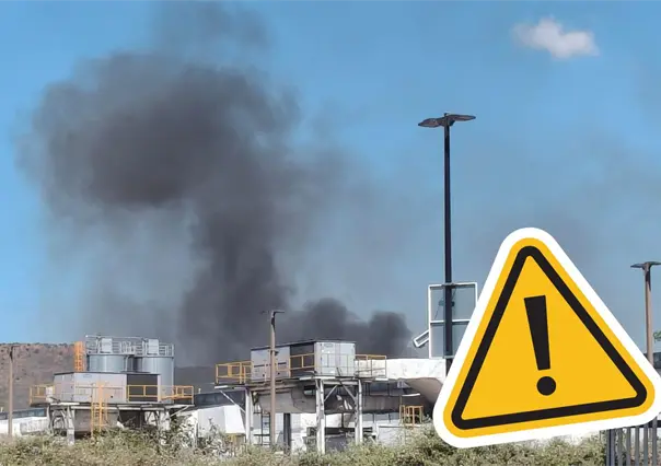 Se incendia lote baldío en Saltillo a causa de quema clandestina de basura