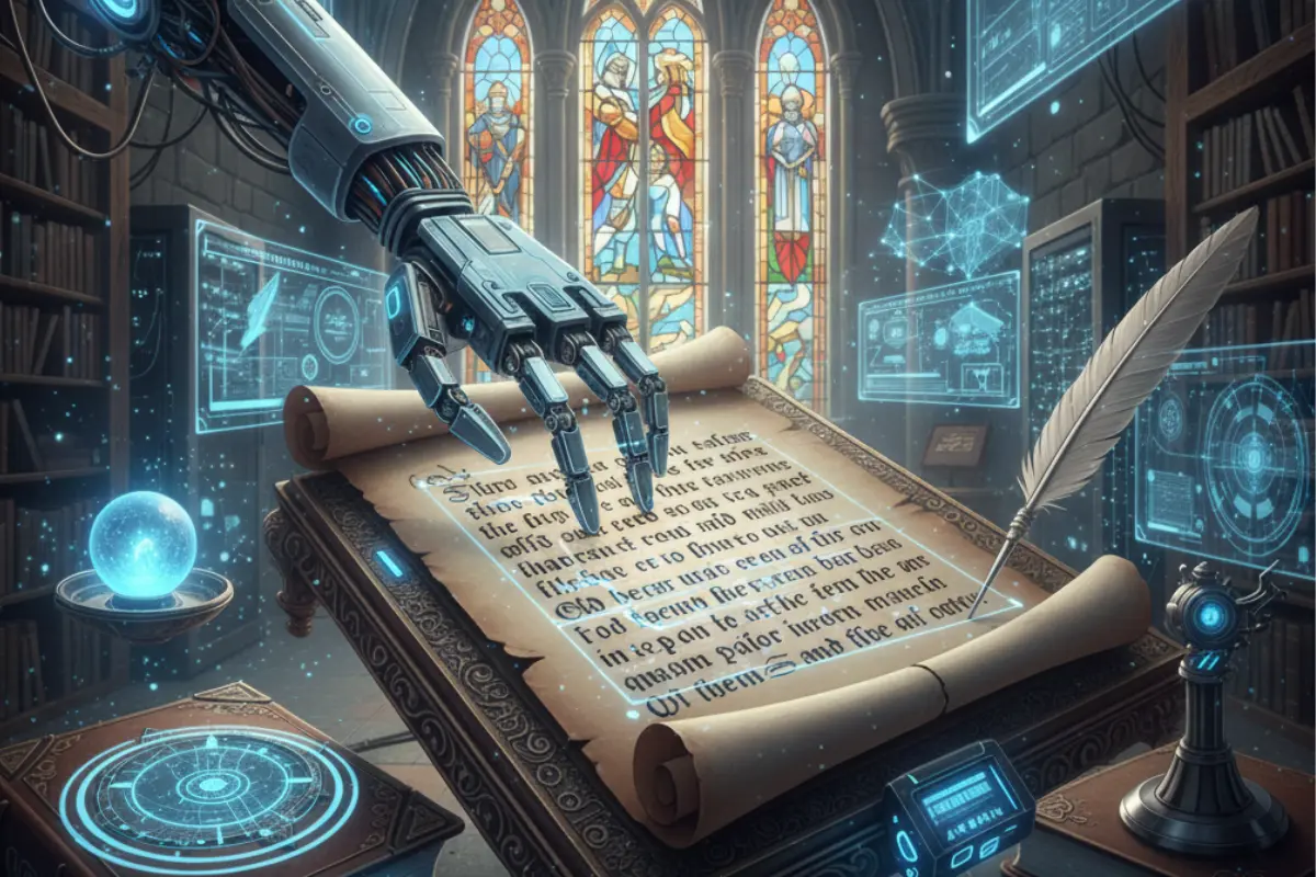 La inteligencia artificial de ChatGPT sorprende al mostrar que sus poemas son preferidos por encima de los clásicos. Foto: Canva
