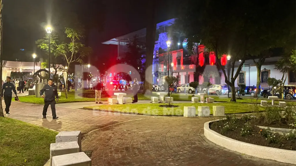 Así quedó el Jardín Zaragoza en el Centro de Toluca tras reapertura