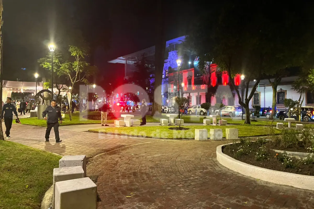 Rehabilitación del Jardín Zaragoza en Toluca, Edomex.  Foto: Alberto Dzib