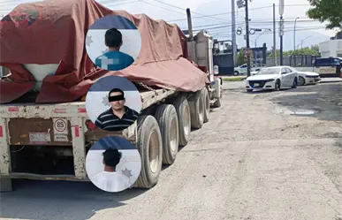 Policías de Guadalupe frenan a asaltantes tras violento robo de tráiler