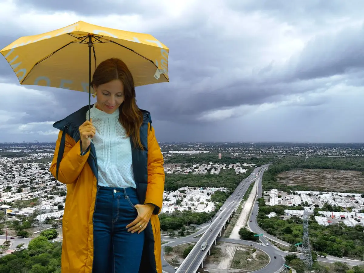 Los efectos de la onda tropical número 34 traerán nublados y tormentas fuertes en la región.- Fuente Meteorología Yucatán y Canva