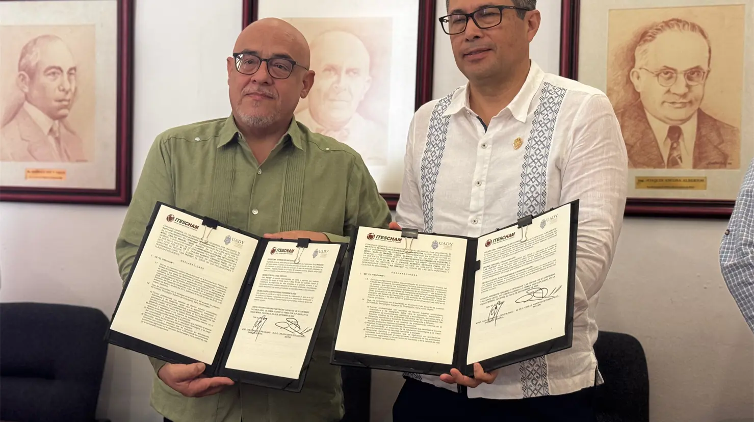¿Qué representa este convenio para el Tecnológico de Champotón?. Foto: Irving Gil