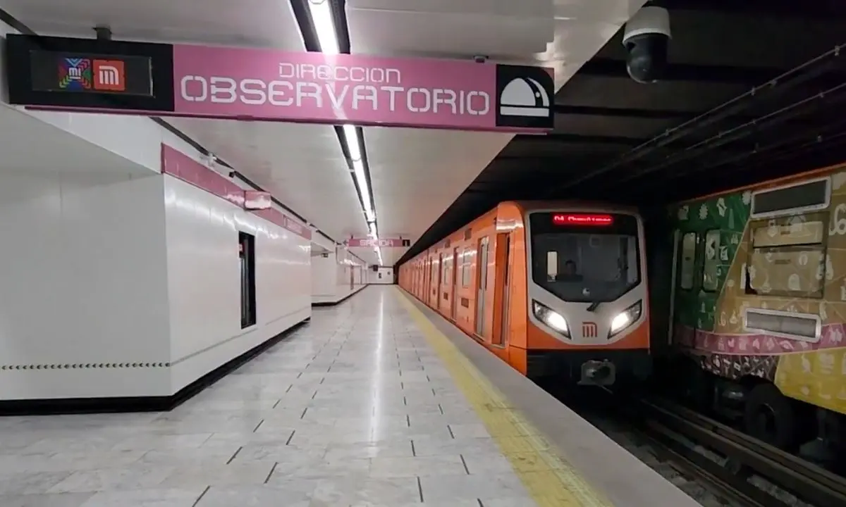 Línea 1 del Metro CDMX.   Foto: X (@MetroCDMX)