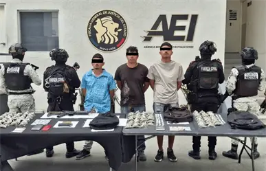 Caen 3 hombres en Monterrey; uno era secuestrador