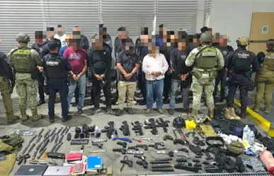 38 miembros de la Iglesia de la Luz del Mundo son detenidos con armamento en Michoacán