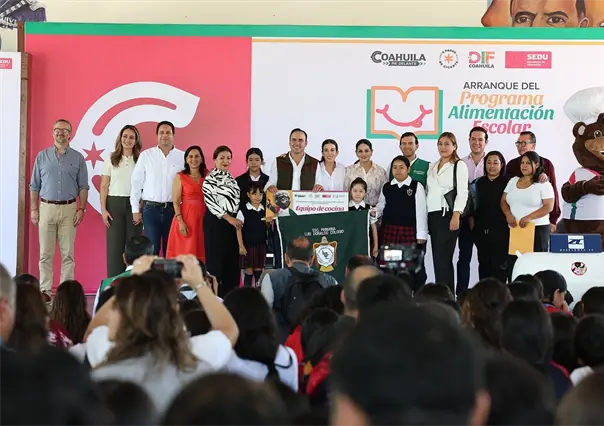 Manolo Jiménez refuerza educación en Coahuila con el programa de desayunos escolares