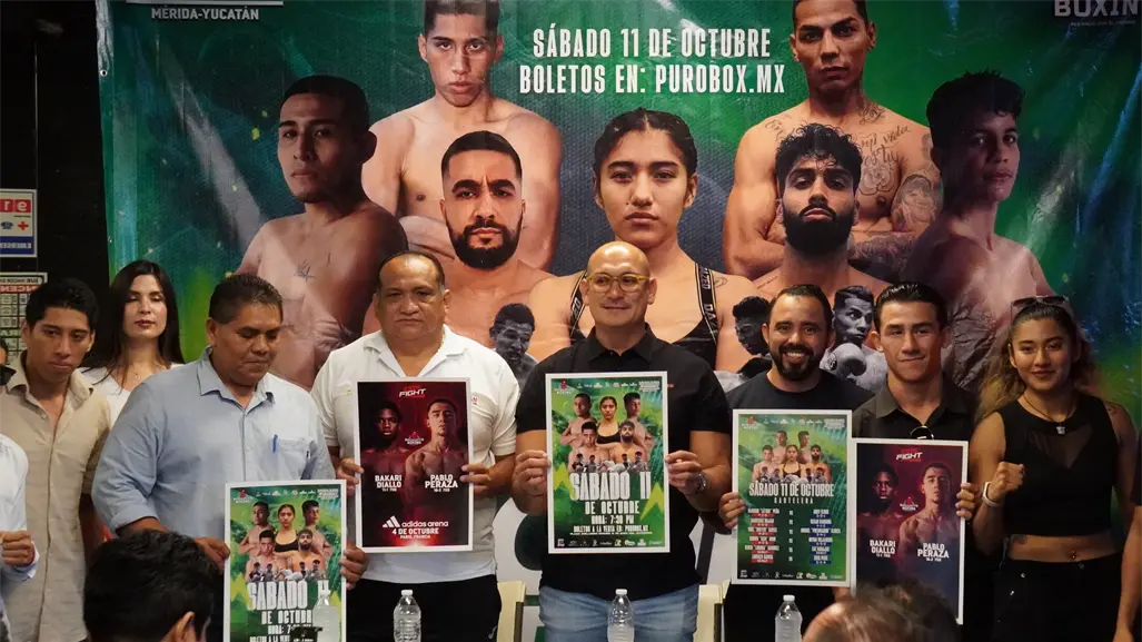 ¡Nueva función de Rosarito Boxing en Mérida!